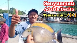 MANCING DI SENDANG BIRU MALANG BIKIN JORAN HAMPIR PATAH DI TARIK IKAN MONSTER INI