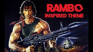 SYNTHWAVE - Rambo Inspired Theme
