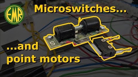 0013 Using microswitches with point motors