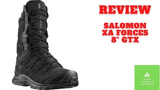 Review Salomon XA Forces 8'GTX #hikingboot #tacticalboots #outdoorgear