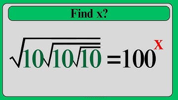 Nice Square Root Math Simplification |Find the value of X