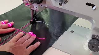 Topstitching feet for your Compound feed machine.