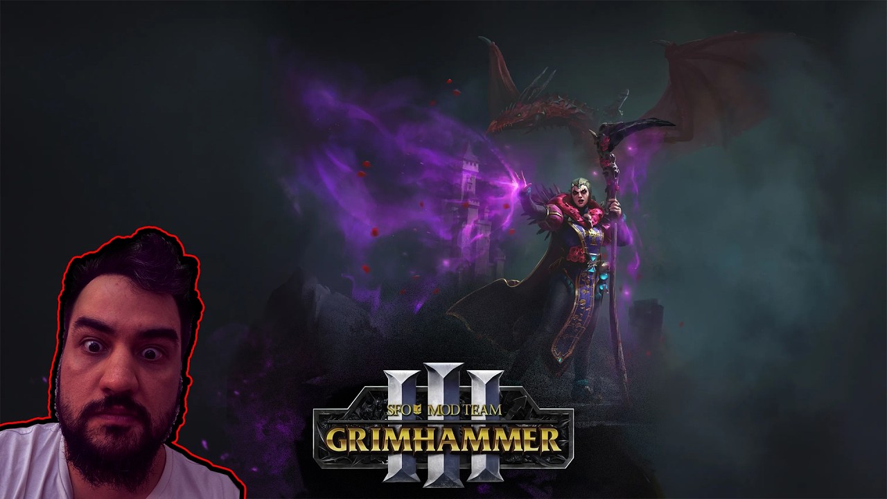 TW: Warhammer III (very hard) c модом Grimhammer, за Elspeth von Draken (PC, 2026)
