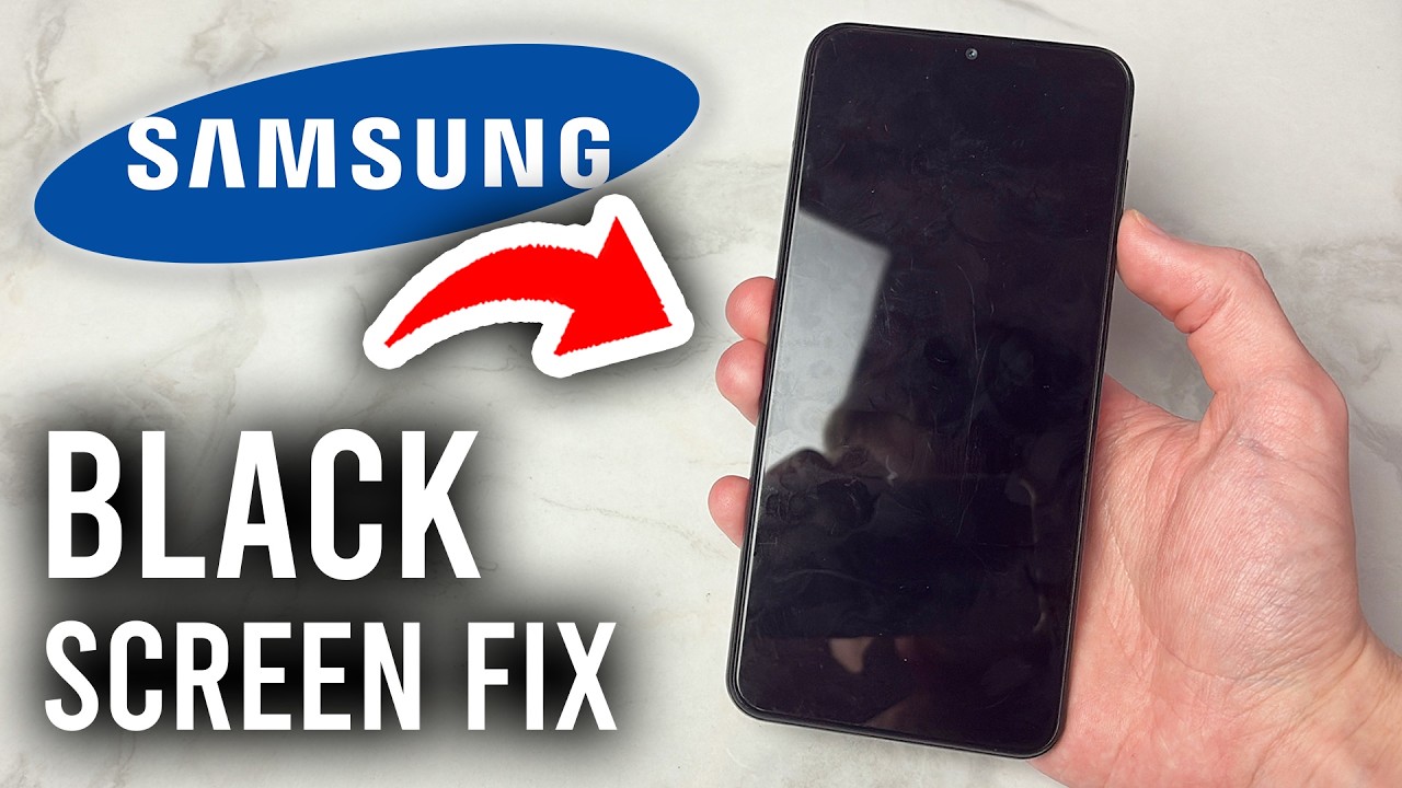 How To Fix Black Screen Issue On Samsung Galaxy Phone - Step By Step