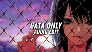 gata only (tiktok remix) - floyymenor ft. cris mj [edit audio]