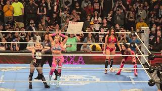 FULL MATCH Bella Twins (Nikki and Brie) vs. Charlotte Flair and Alexa Bliss