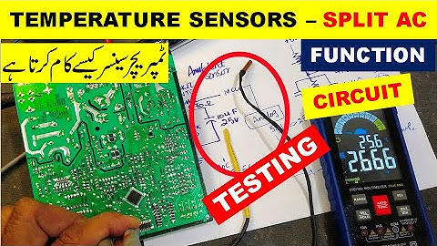 {873} How Temperature sensor Works in AC Indoor Unit