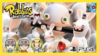 Rabbids Invasion - Playstation Camera Gameplay