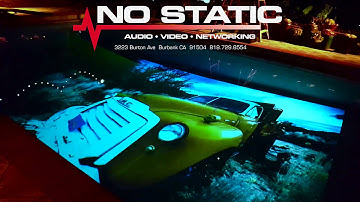 3D Projection Mapping Swimming Pool. No Static AV