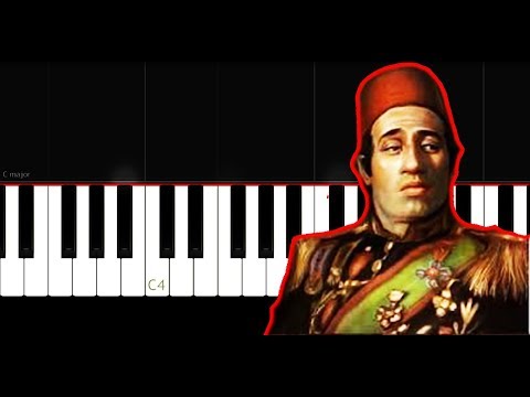 Hücum Marşı - Mehter Marşları - Easy - Piano Tutorial by VN