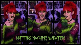 MAKE A SWEATER ON THE ADDI KNITTING MACHINE ~ STEP BY STEP TUTORIAL