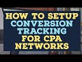 How to Set Up Conversions Tracking in Bemob - CPA Affiliate Tutorial