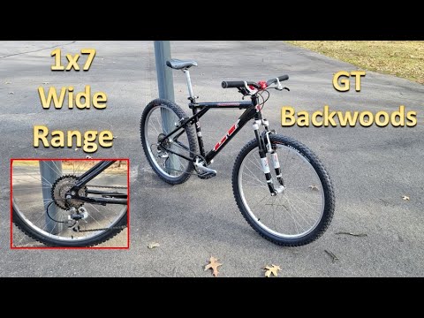 1x7 Wide Range Finally the answer we have all needed for MTB restoration. Starring a GT Backwoods