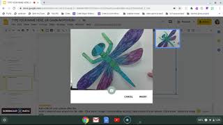 How to Add a Photo in Google Slides (using the camera)