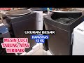 REVIEW MESIN CUCI 1 TABUNG TERBAIK SHARP ES-M1209T-SA #review #mesincuci