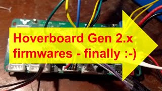 Split Hoverboard Gen 2.x firmwares  finally :)