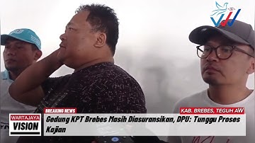 Gedung KPT Brebes Masih Diasuransikan, DPU: Tunggu Proses Kajian