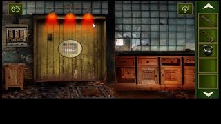 Escape Game Deserted Factory 2 walkthrough 5nGames. screenshot 1