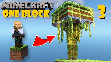 Building A GIANT MOB FARM In Minecraft ONE BLOCK Skyblock