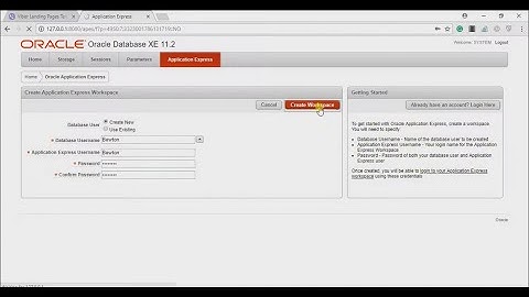 Login to user account in Oracle PL SQL Database