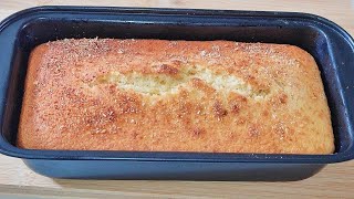 Coconut Loaf Cake | Simple and Easy to make Desiccated Coconut Cake