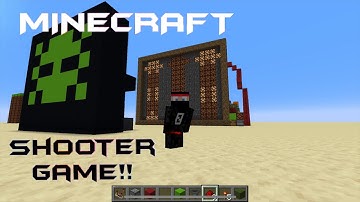 How it works| Space Invader Redstone Screen Game