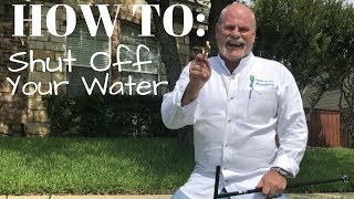 Full How To Shut Off Water To Your House - DIY Plumbing - The Expert Plumber Update