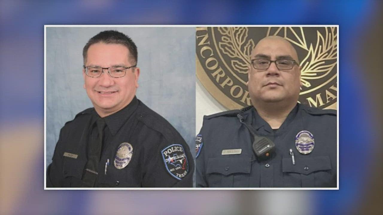 Community mourning after 2 Double Oak police officers die from COVID within 8 days of each other