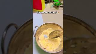 Caramel custard 🍮 #cooking #food #kokankanya #recipe #minicooking #minivlog