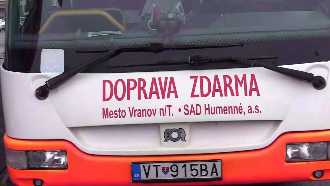 Vranov: za prvý polrok 2022 využilo MHD zdarma 89 746 cestujúcich