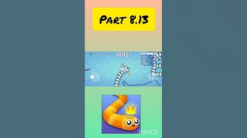 Snake.io - Fun Snake.io Games Gameplay walkthrough part 8.13 #snake #snake.io #gameplay
