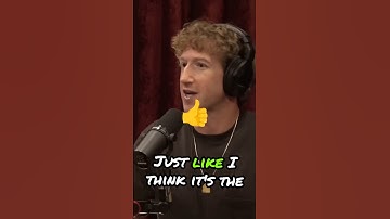 Mark Zuckerberg Reveals Shocking Predictions Future Jobs Creativity vs. AI Joe Rogan Experience