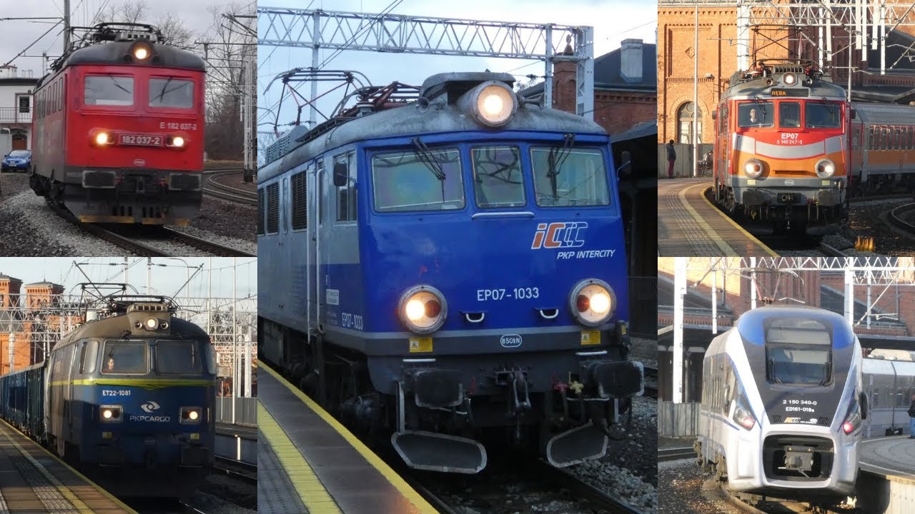 Grudniowe pociągi w Świebodzicach 2025