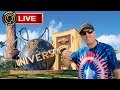 🔴Live: New Years Eve at UNIVERSAL STUDIOS 12-31-2023  !