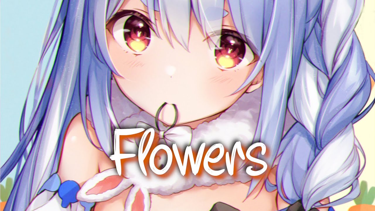 「Nightcore」 Flowers - Miley Cyrus ♡ (Lyrics)