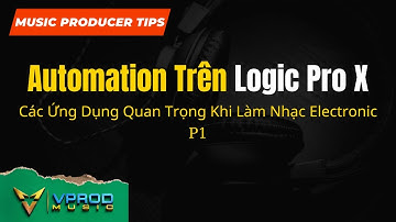 Automation trên Logic Pro (p1) - Học Music Production Cùng Vprod