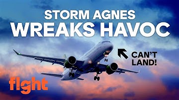 Plane CAN’T LAND and GOES AROUND then has to DIVERT