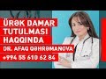 Urek damar tutulmasi / Kardioloq Afaq Qehremanova / Medplus TV