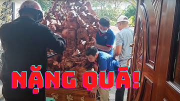 Bàn giao pho tượng Di lặc khủng nặng 200kg cho anh Đại Gia tại Thủy Nguyên Hải Phòng.