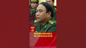 Bộ đội Biên phòng Nghệ An phá 2 chuyên án ma túy lớn #shorts