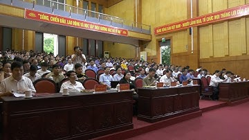 Hội nghị học tập, nghiên cứu, quán triệt, triển khai thực hiện các Nghị quyết, Kết Luận, Chỉ thị,
