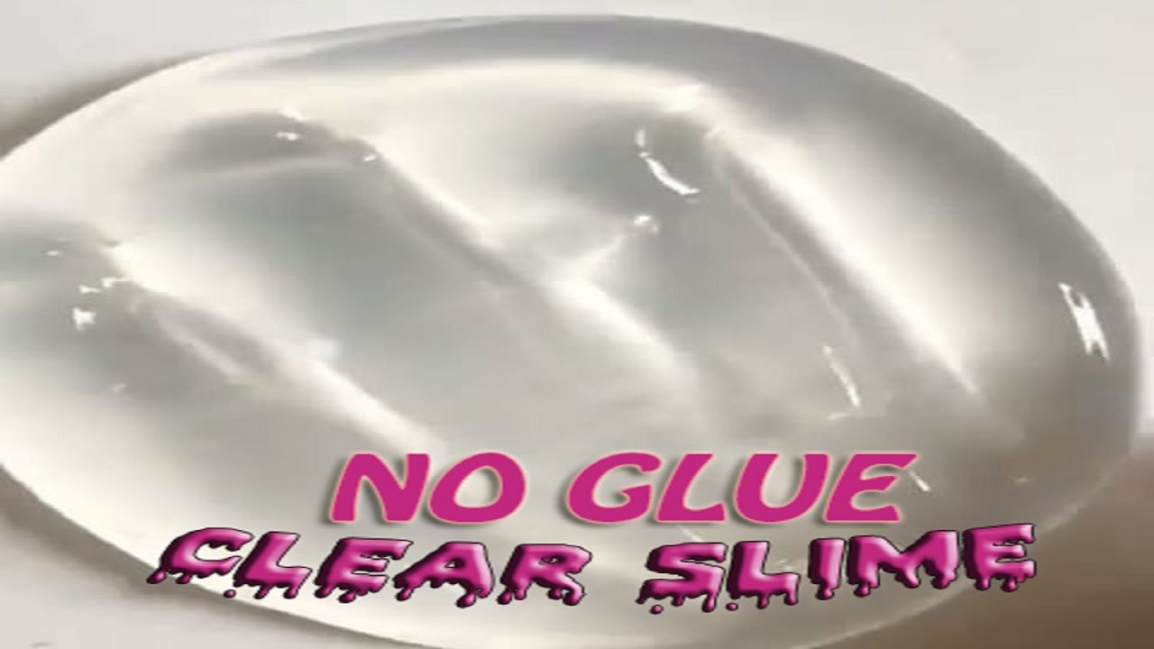 No Glue Clear Slime With Shampoo And Salt How To Make Clear Slime Only 2 Ingridients