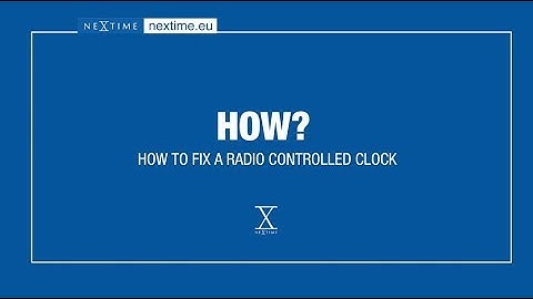 Radio Controlled Clock