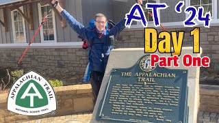 The Adventure Begins | Appalachian Trail 2024 ThruHike Day: 1