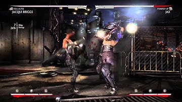 Mortal Kombat Jacqui Briggs full auto combos