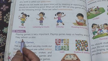 Class 2 EVS Chapter 11 Games and Entertainment @worldofworksheetswow8570