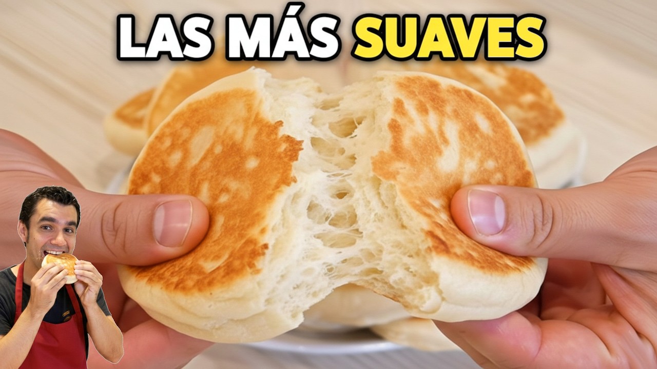 Las TORTITAS MÁS SUAVES que he hecho nunca (sin horno)