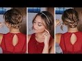 3 Simple Holiday Hairstyles for Short/Medium Length Hair | Ashley Bloomfield