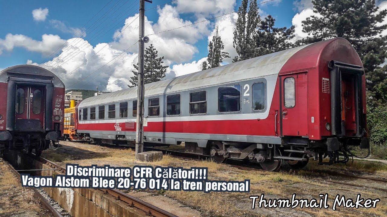 Discriminare CFR Călători! Vagon Alstom 20-76 014 St.dom.: Satu Mare la tren Regio 4316 camera iphone 8 plus apk