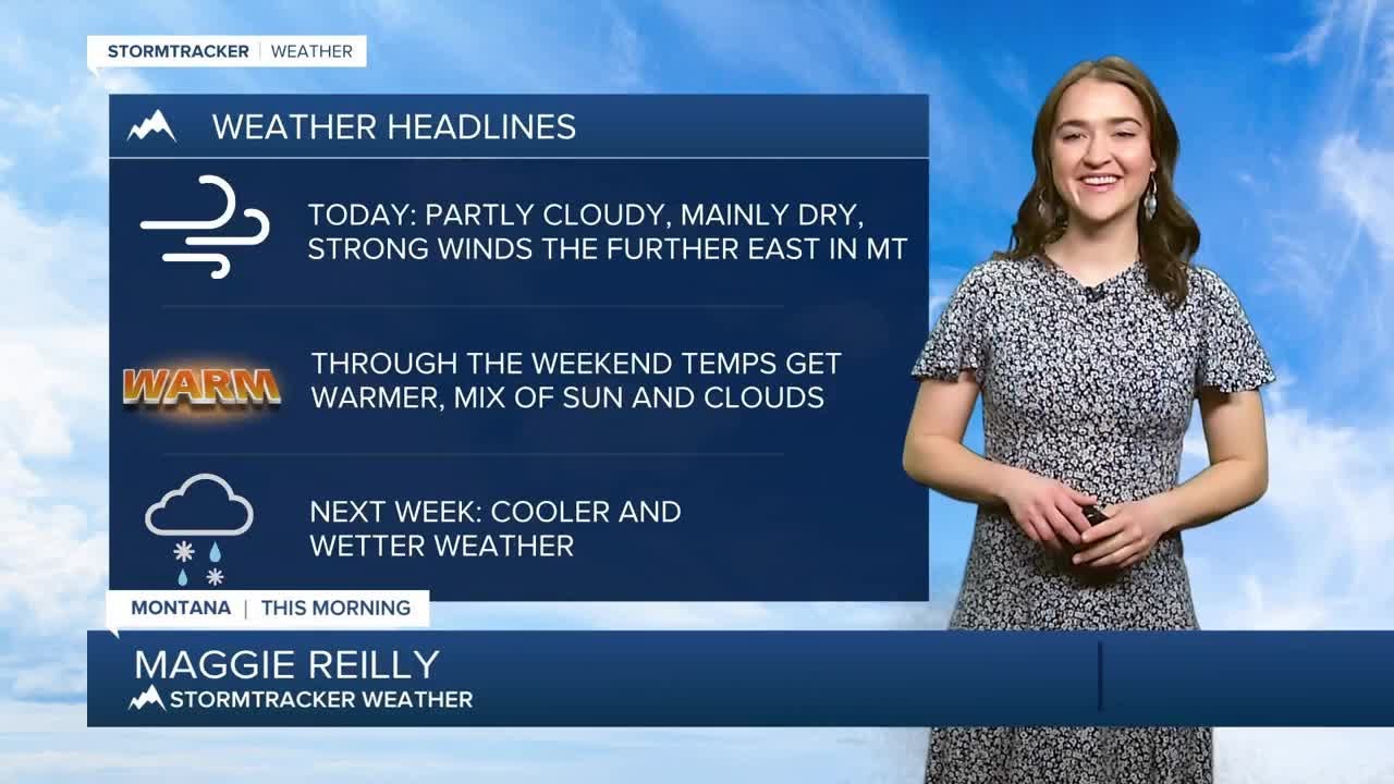 Average temperatures and partly sunny skies today - YouTube